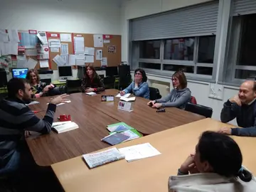 Xuntanza coa ANPA Brigantium no CEIP Vales Villamar&iacute;n