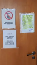 A nota no centro de sa&uacute;de do Carregal