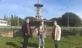 O BNG de Betanzos amosou a preocupación por unha escavación a carón da fonte das Catro Estacións