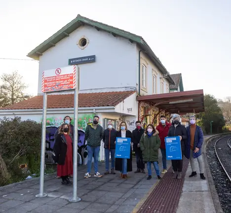 Presentaci&oacute;n da campa&ntilde;a Queremos Tren